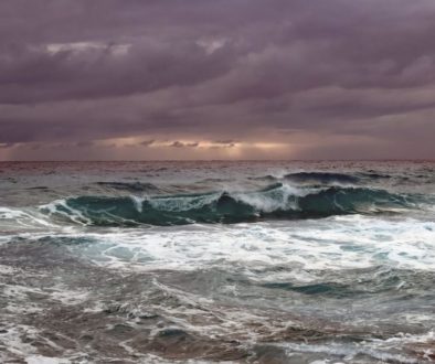 pic of a stormy sea
